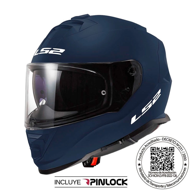 CASCO LS2 FF800 STORM II AZUL MATE1