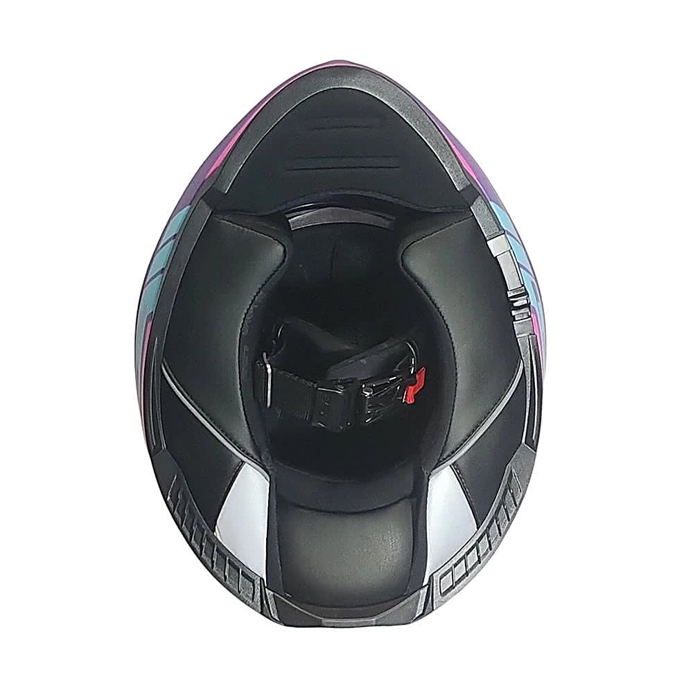 CASCO LS2 FF800 STORM II FIST MORADO AZUL MATE | CERTIFICADO ECE 22.066