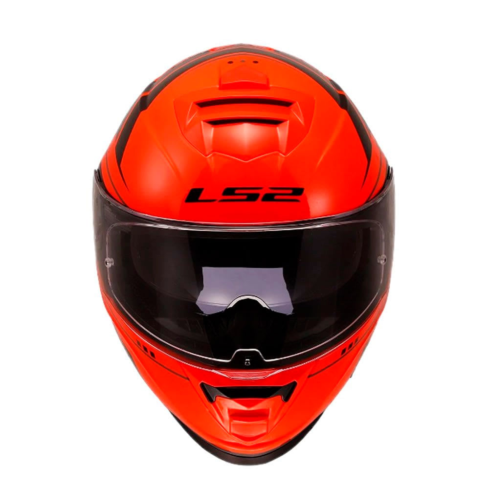 casco ls2 ff800 storm II fist naranja negro3