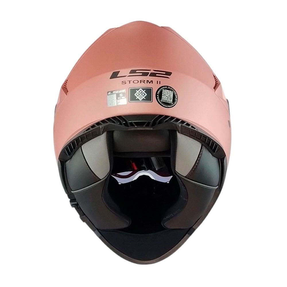 CASCO LS2 FF800 STORM II ROSA GOLD MATE4