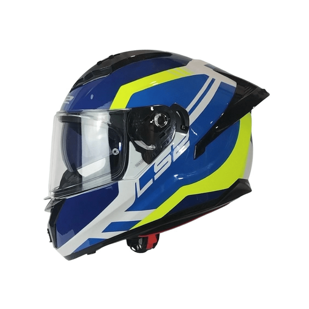 CASCO PARA MOTO LS2 FF806 FUSION BLURE GRIS AMARILLO3