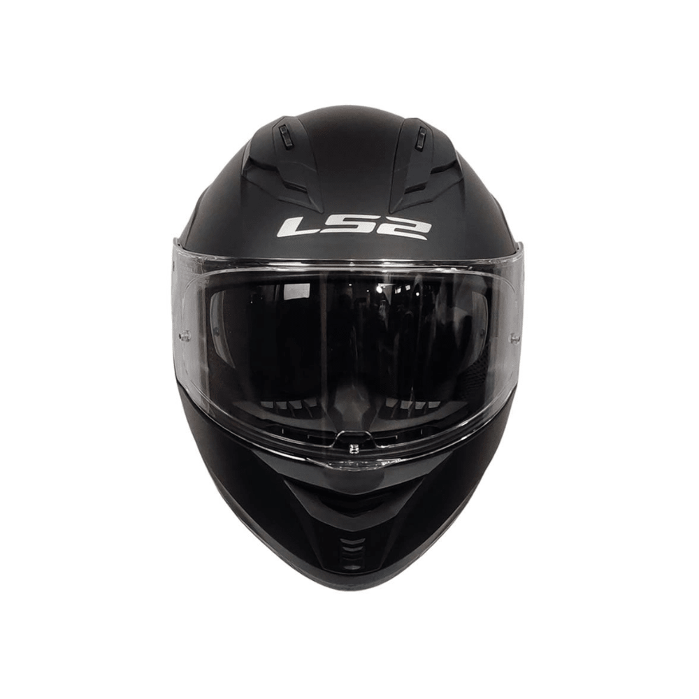 CASCO PARA MOTO LS2 FF806 FUSION NEGRO MATE CON VISOR SOLAR5