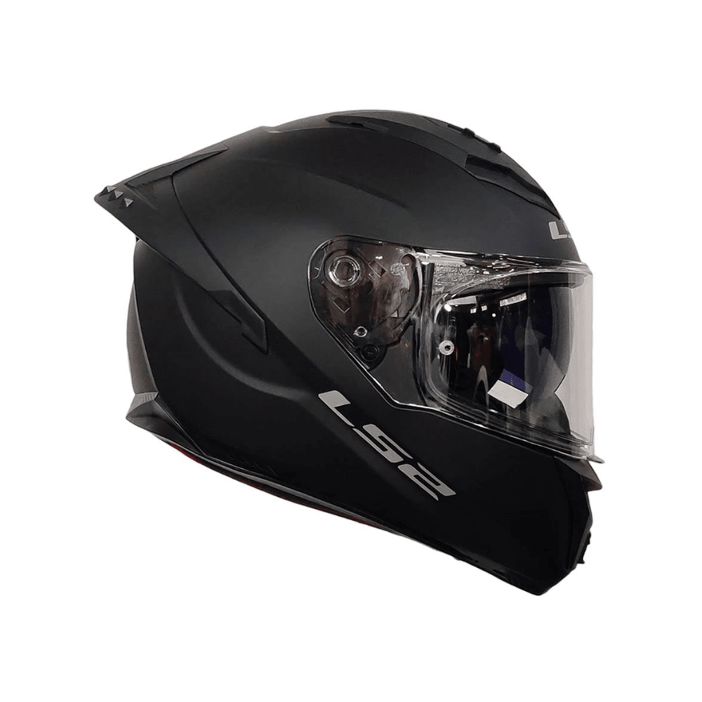 CASCO PARA MOTO LS2 FF806 FUSION NEGRO MATE CON VISOR SOLAR4