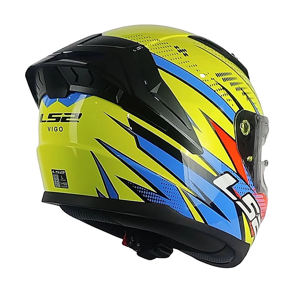 CASCO LS2 FF810 VIGO FLIGHT AMARILLO NARANJO | CERTIFICADO ECE 22.062