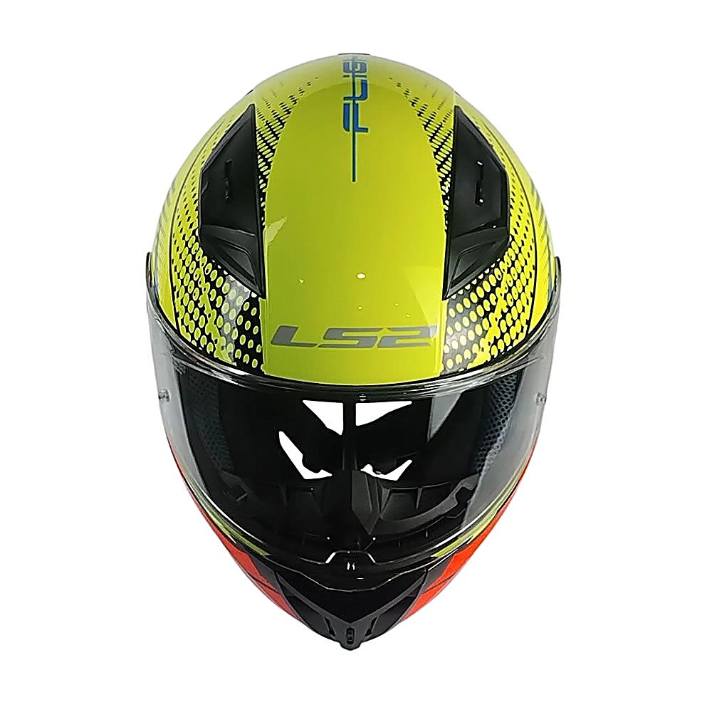 CASCO LS2 FF810 VIGO FLIGHT AMARILLO NARANJO | CERTIFICADO ECE 22.063