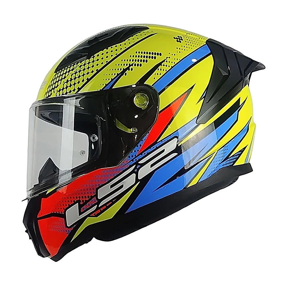 CASCO LS2 FF810 VIGO FLIGHT AMARILLO NARANJO | CERTIFICADO ECE 22.064