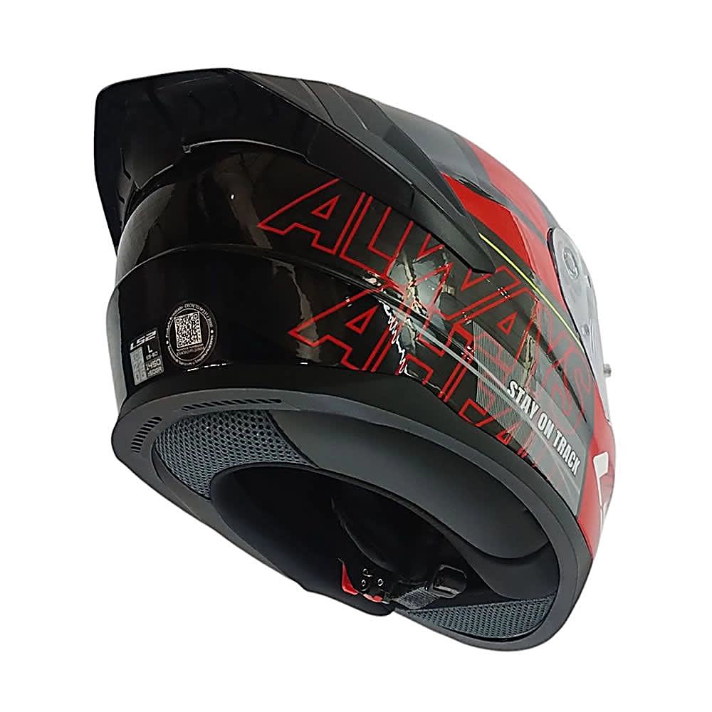 CASCO LS2 FF810 VIGO SHIFT JEANS TITANIO ROJO | CERTIFICADO ECE 22.065