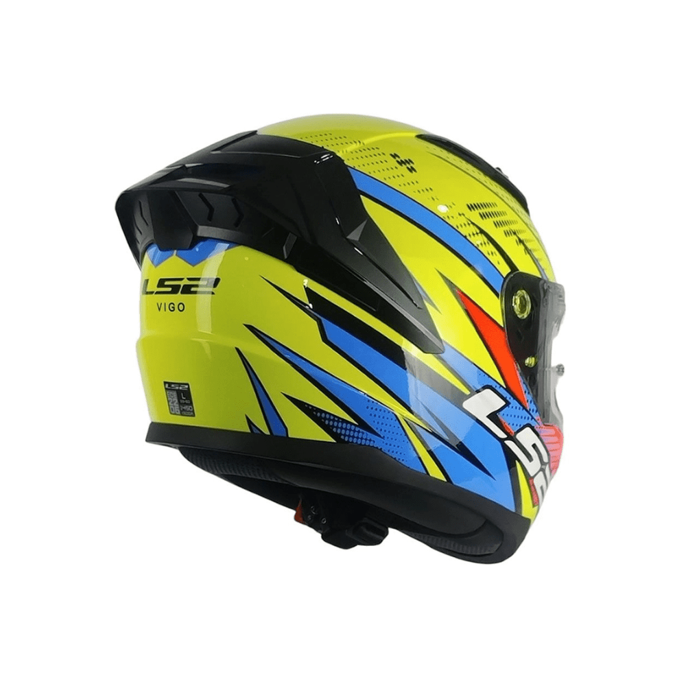 CASCO PARA MOTO LS2 FF810 VIGO FLIGHT AMARILLO NARANJO5