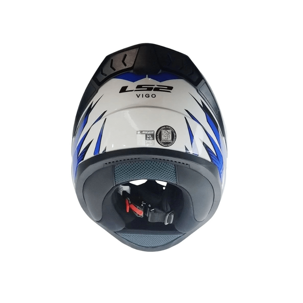 CASCO PARA MOTO LS2 FF810 VIGO FLIGHT BLANCO AZUL ROJO6