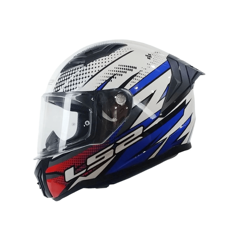 CASCO PARA MOTO LS2 FF810 VIGO FLIGHT BLANCO AZUL ROJO3