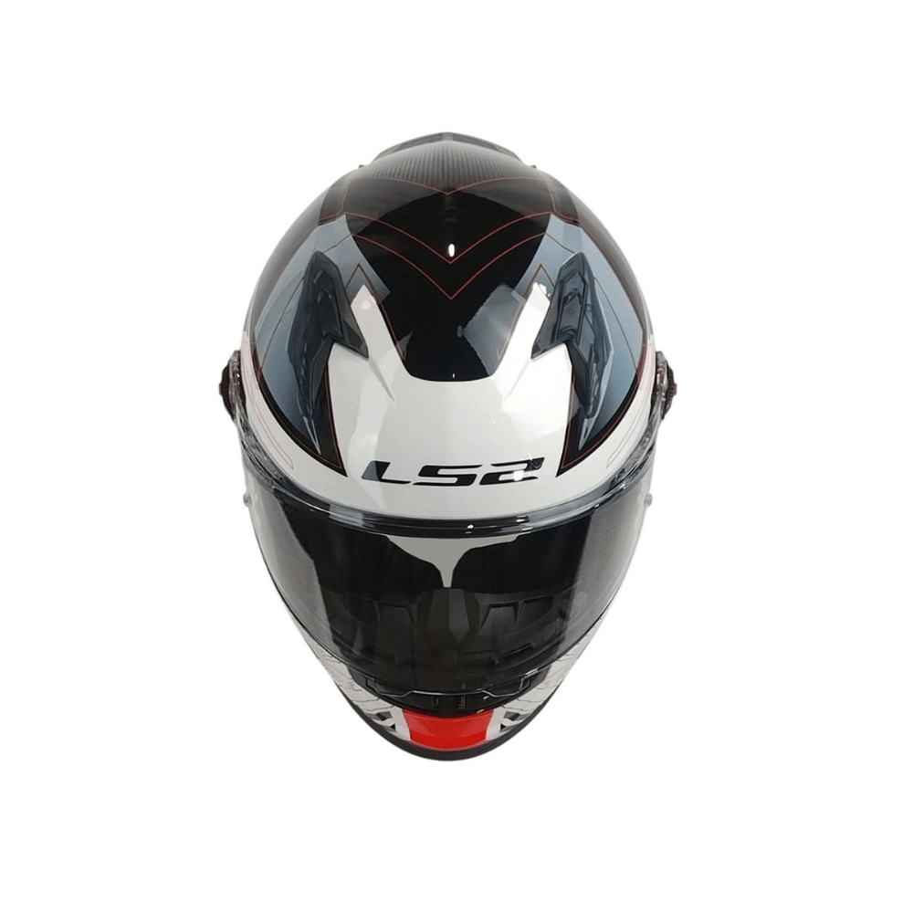 CASCO PARA MOTO LS2 FF816 COSMOS DIGITAL BLANCO NEGRO ROJO4