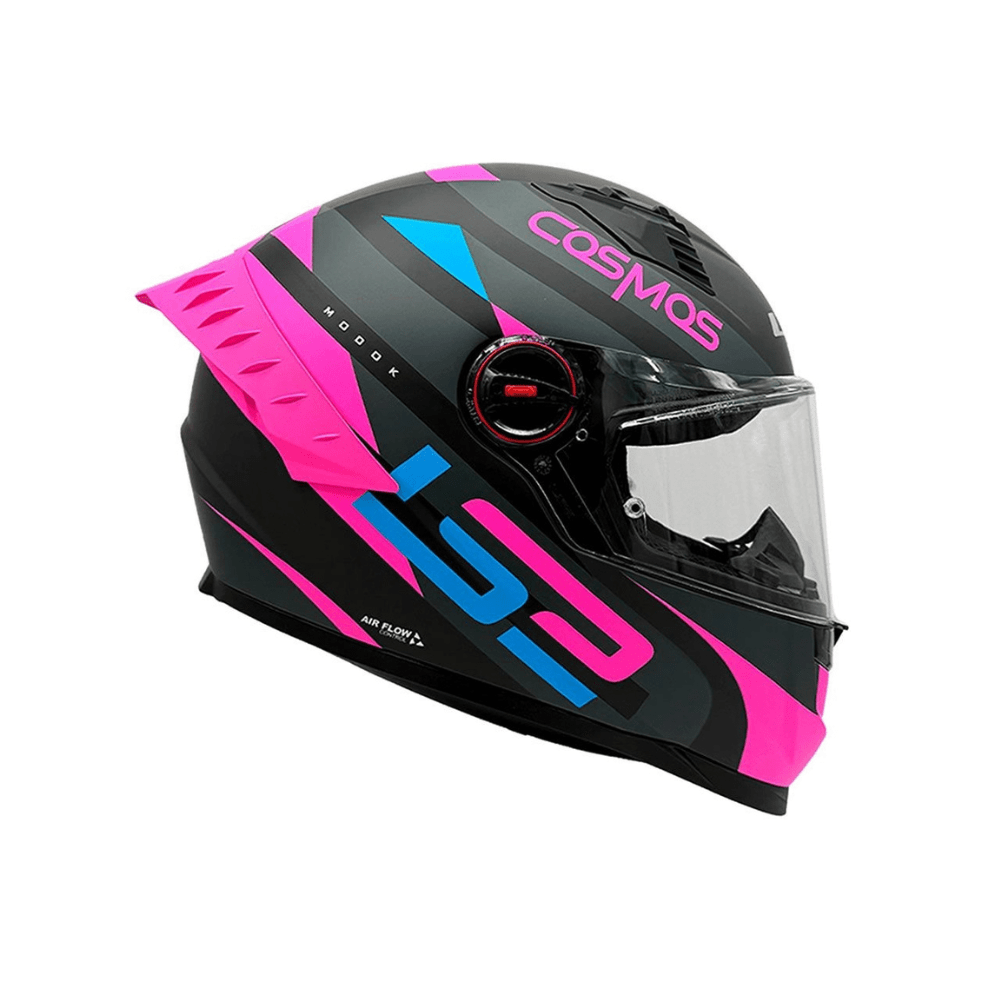 CASCO LS2 FF816 COSMOS MODOK NEGRO ROSA MATE |SEGURIDAD, ESTILO Y TECNOLOGÍA4