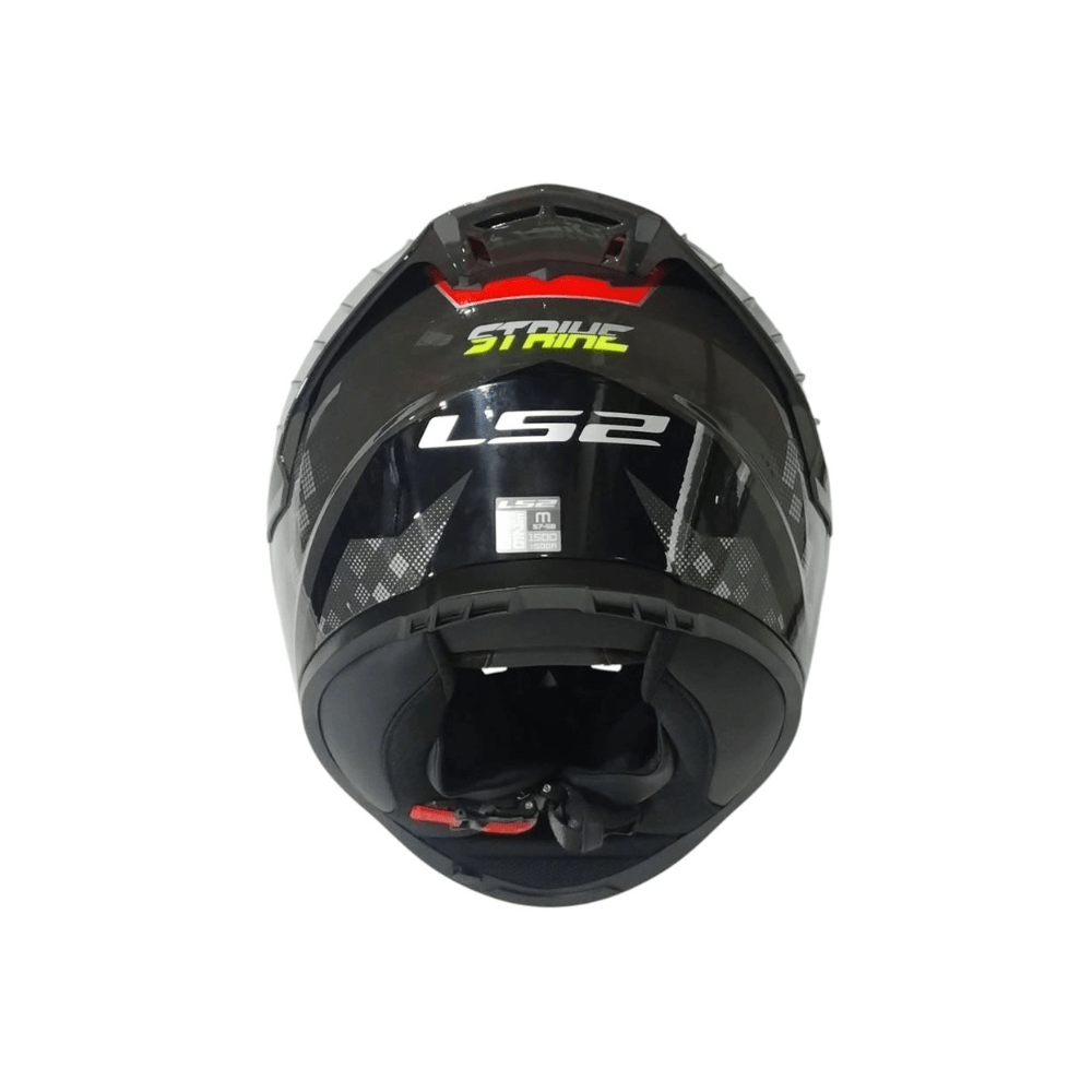 CASCO LS2 FF816 COSMOS STRIKE GRIS ROJO | CERTIFICADO ECE 22.065