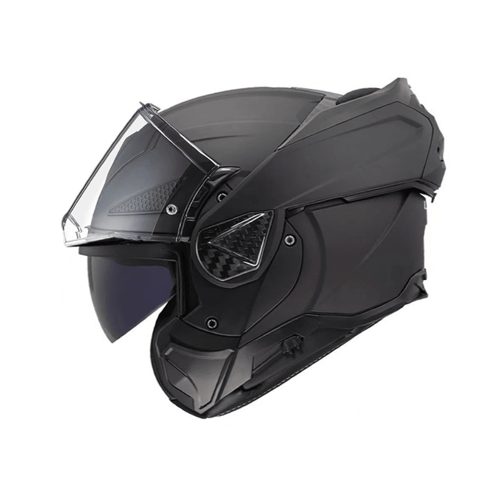 CASCO PARA MOTO LS2 FF910 ADVANT II NEGRO MATE2