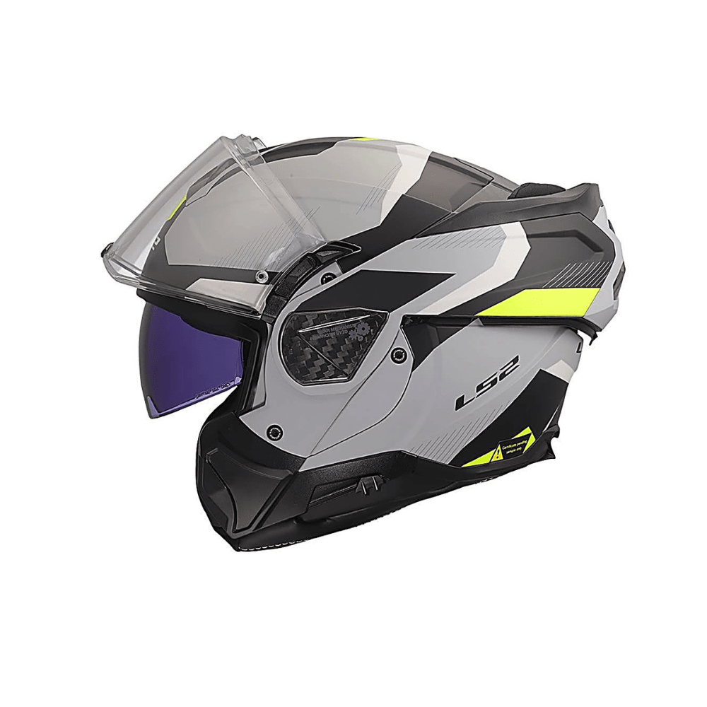 CASCO PARA MOTO LS2 FF910 ADVANT II TRIPLE GRIS MATE2