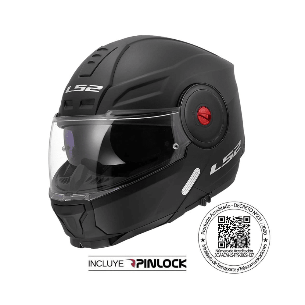 CASCO LS2 FF902 SCOPE II NEGRO MATE1