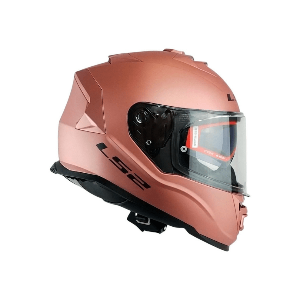 CASCO PARA MOTO INTEGRAL LS2 FF800 STORM II ROSA GOLD MATE2