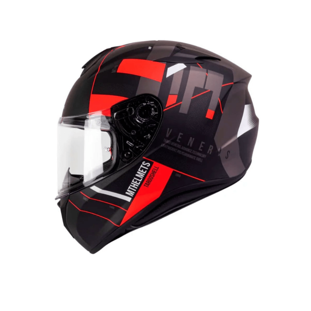 CASCO PARA MOTO MT HELMETS TARGO VENERIS A4 ROJO MATE2