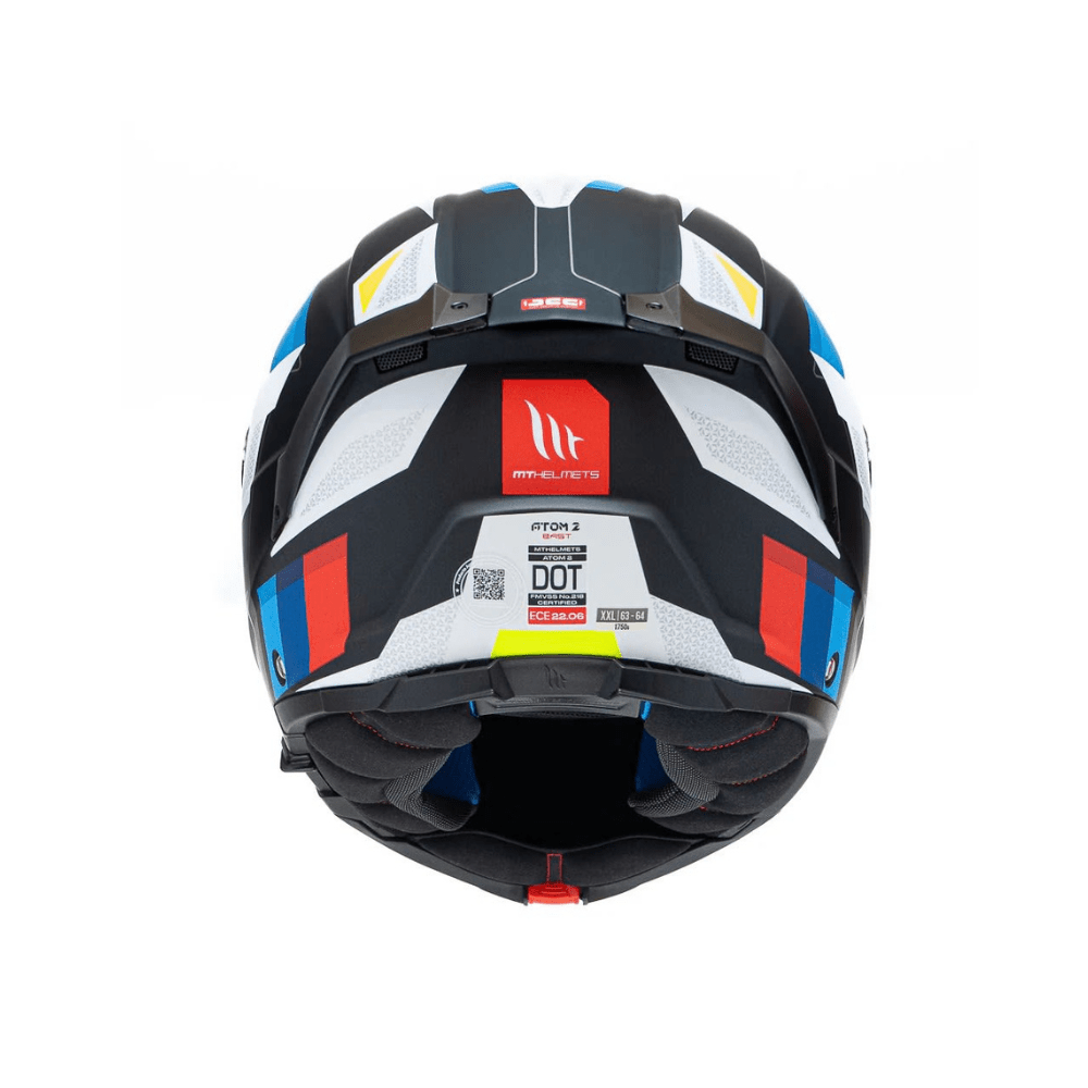 CASCO PARA MOTO MT HELMETS ATOM 2 SV BAST A16