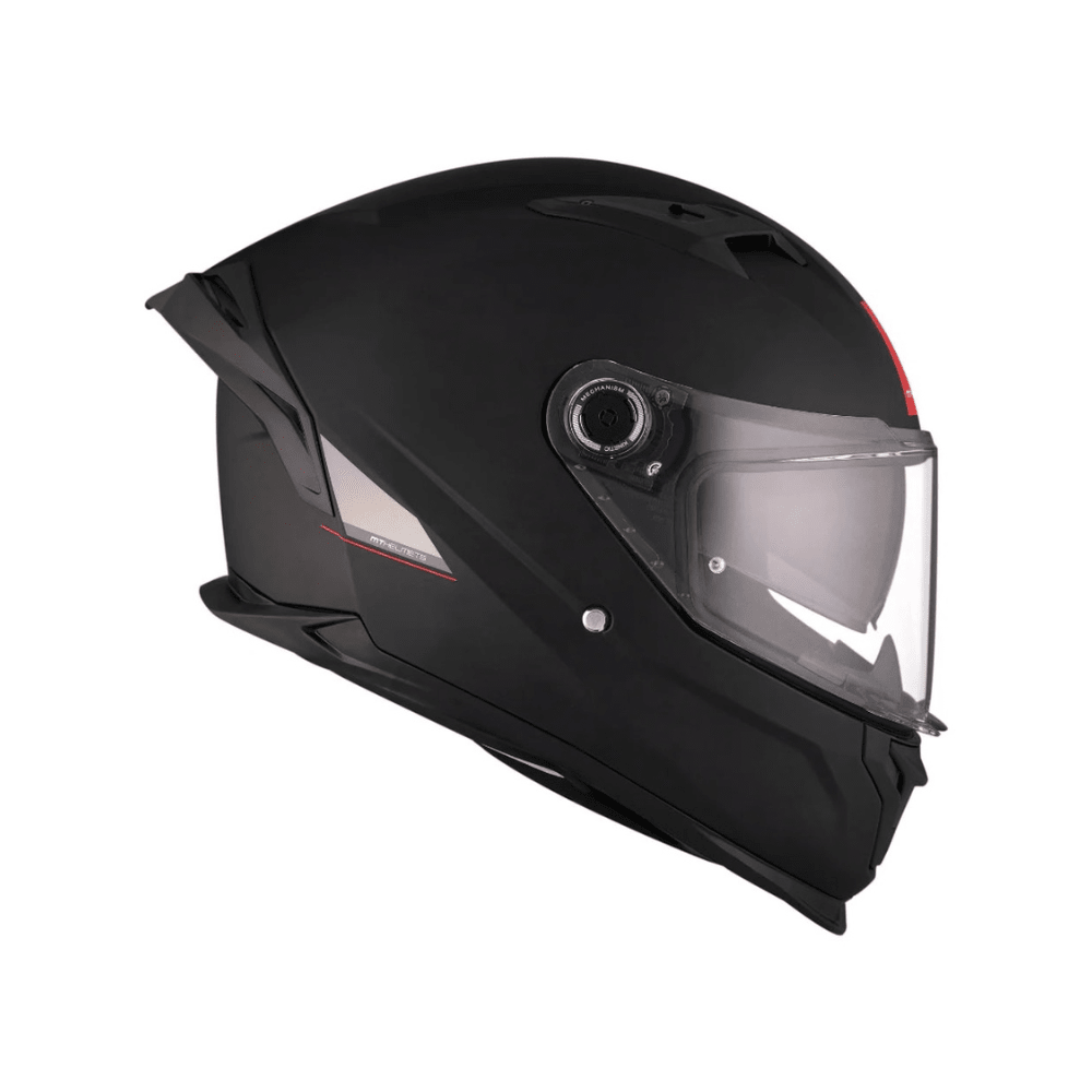 CASCO PARA MOTO MT HELMETS BRAKER SV SOLID A1 NEGRO MATE3