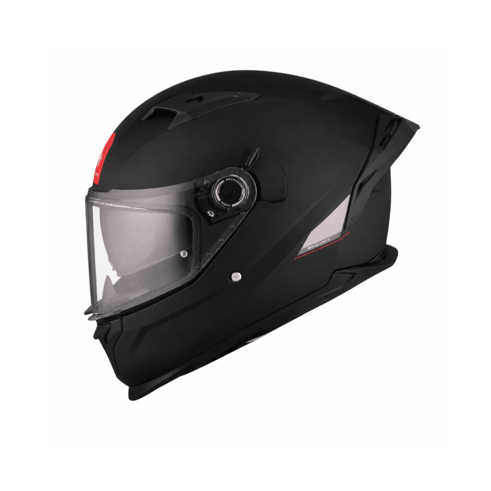 CASCO PARA MOTO MT HELMETS BRAKER SV SOLID A1 NEGRO MATE4