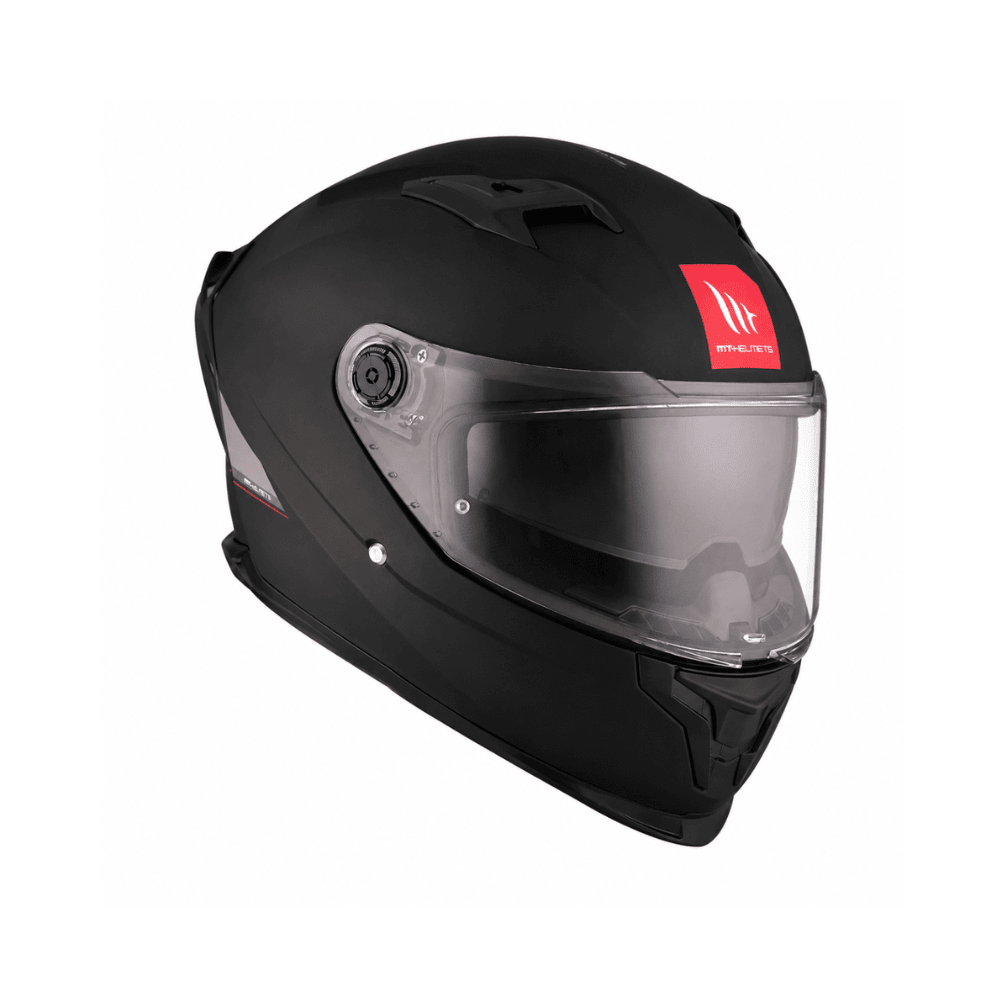 CASCO PARA MOTO MT HELMETS BRAKER SV SOLID A1 NEGRO MATE2