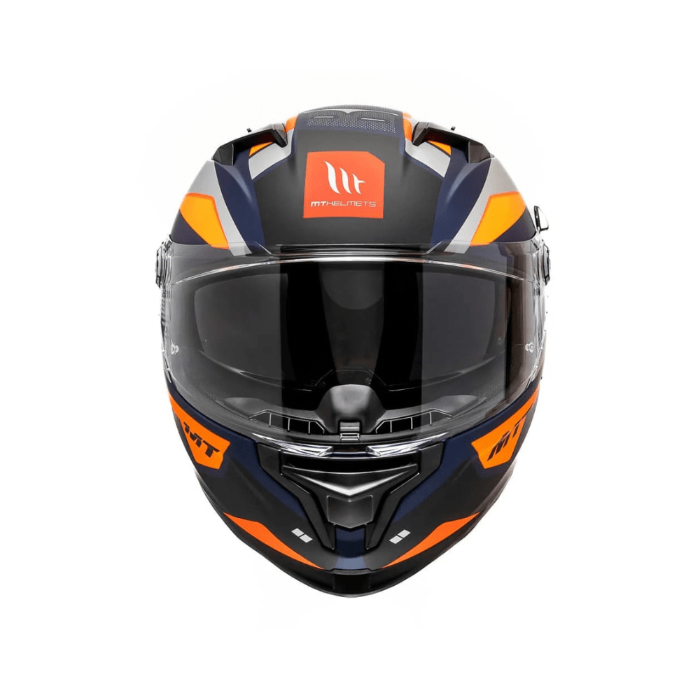 CASCO PARA MOTO MT HELMETS BRAKER SV C4 PURSUIT NARANJA MATE5
