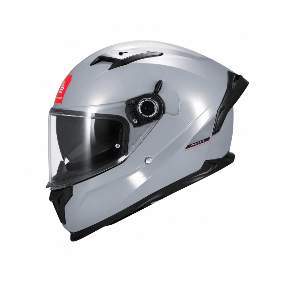 CASCO PARA MOTO MT FF128SV BRAKER SV SOLID A12 GRIS BRILLO2