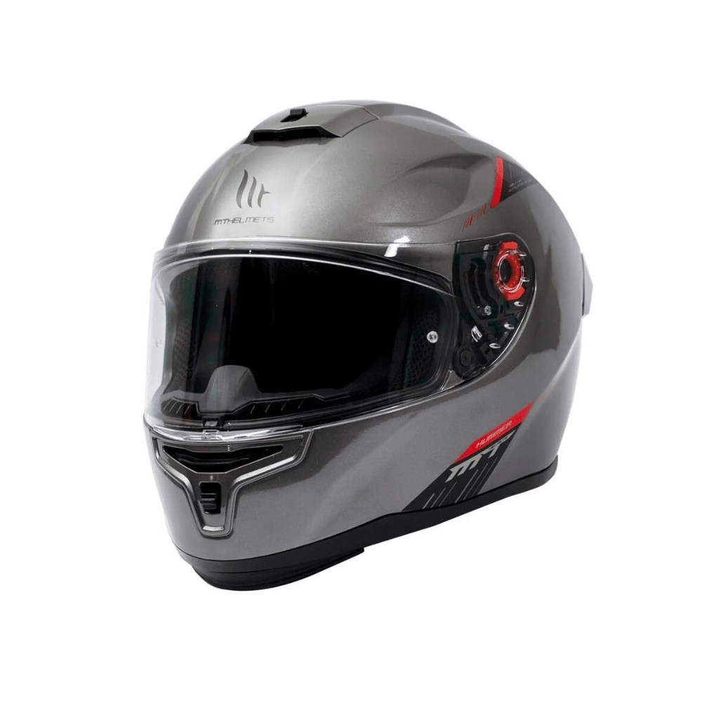 CASCO PARA MOTO MT FF114 HUMMER SOLID A2 TITANIUM BRILLO2