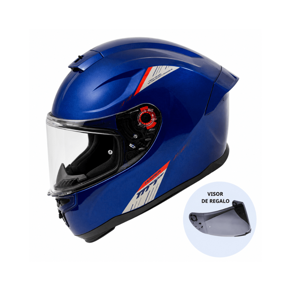 CASCO PARA MOTO MT FF114 HUMMER SOLID A7 AZUL BRILLO2