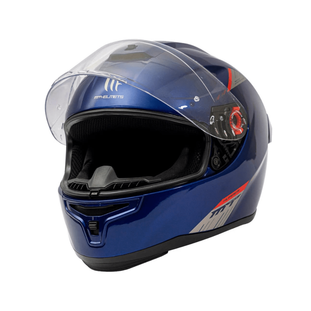 CASCO PARA MOTO MT FF114 HUMMER SOLID A7 AZUL BRILLO3