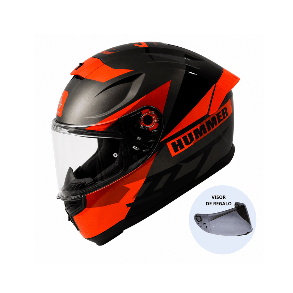 CASCO PARA MOTO MT FF114 HUMMER QUO B5 ROJO BRILLO2