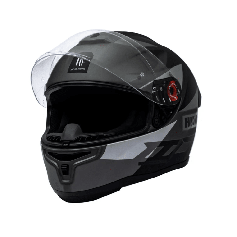CASCO PARA MOTO MT FF114 HUMMER QUO C2 TITANIUM MATE2