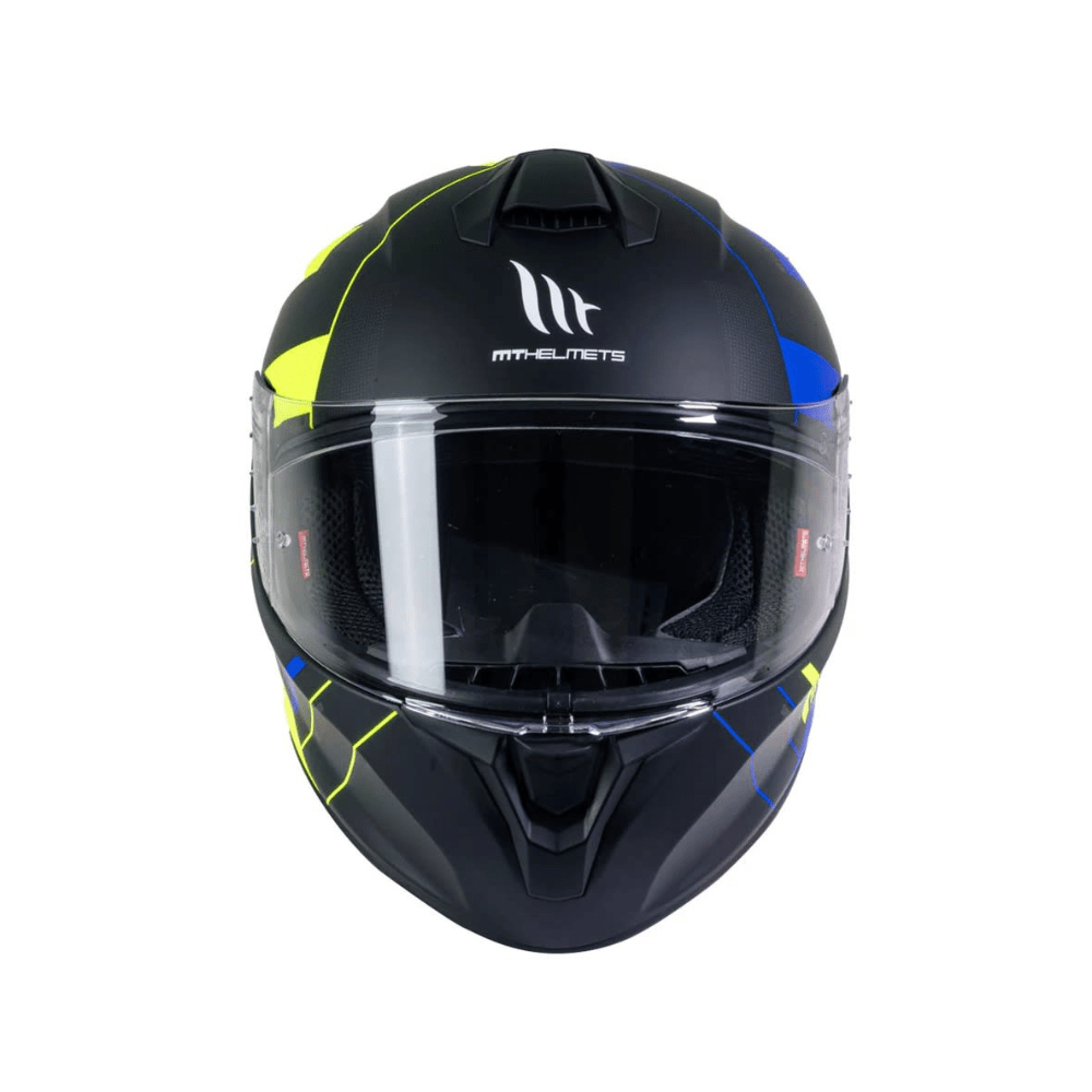 CASCO PARA MOTO MT HELMETS TARGO VENERIS A1 AZUL MATE3