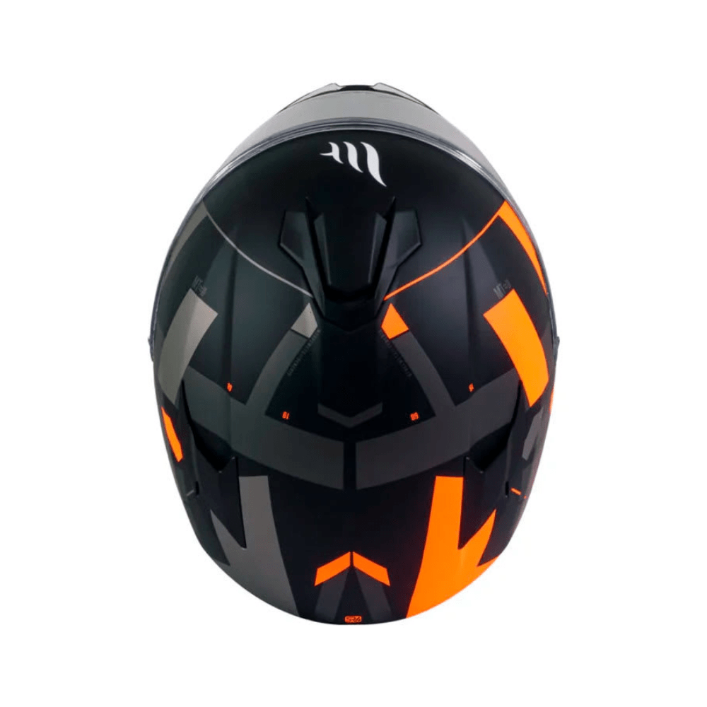 CASCO PARA MOTO MT HELMETS TARGO VENERIS B4 GRIS MATE5