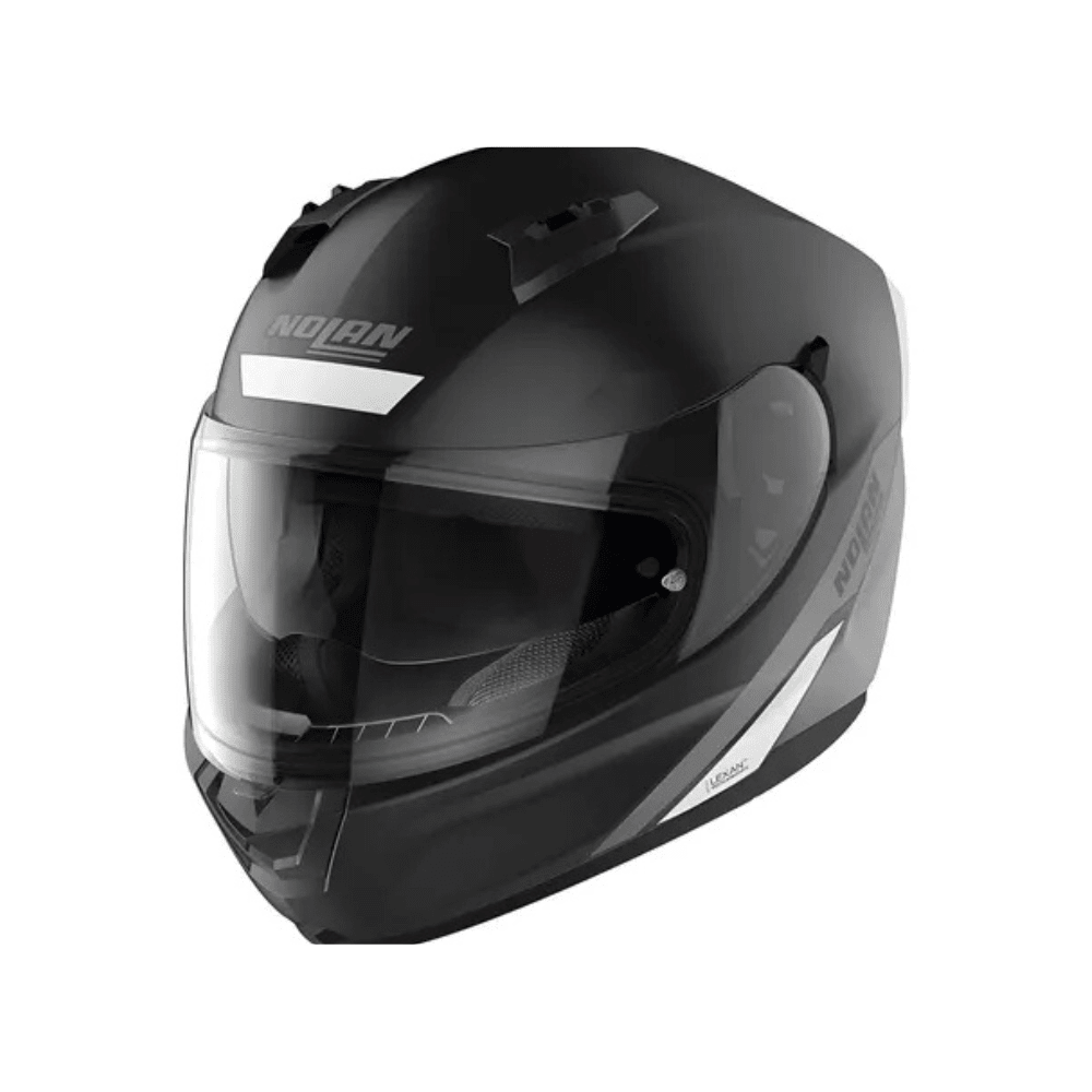 CASCO PARA MOTO  INTEGRAL NOLAN N60-6 STAPLE BLANCO NEGRO1