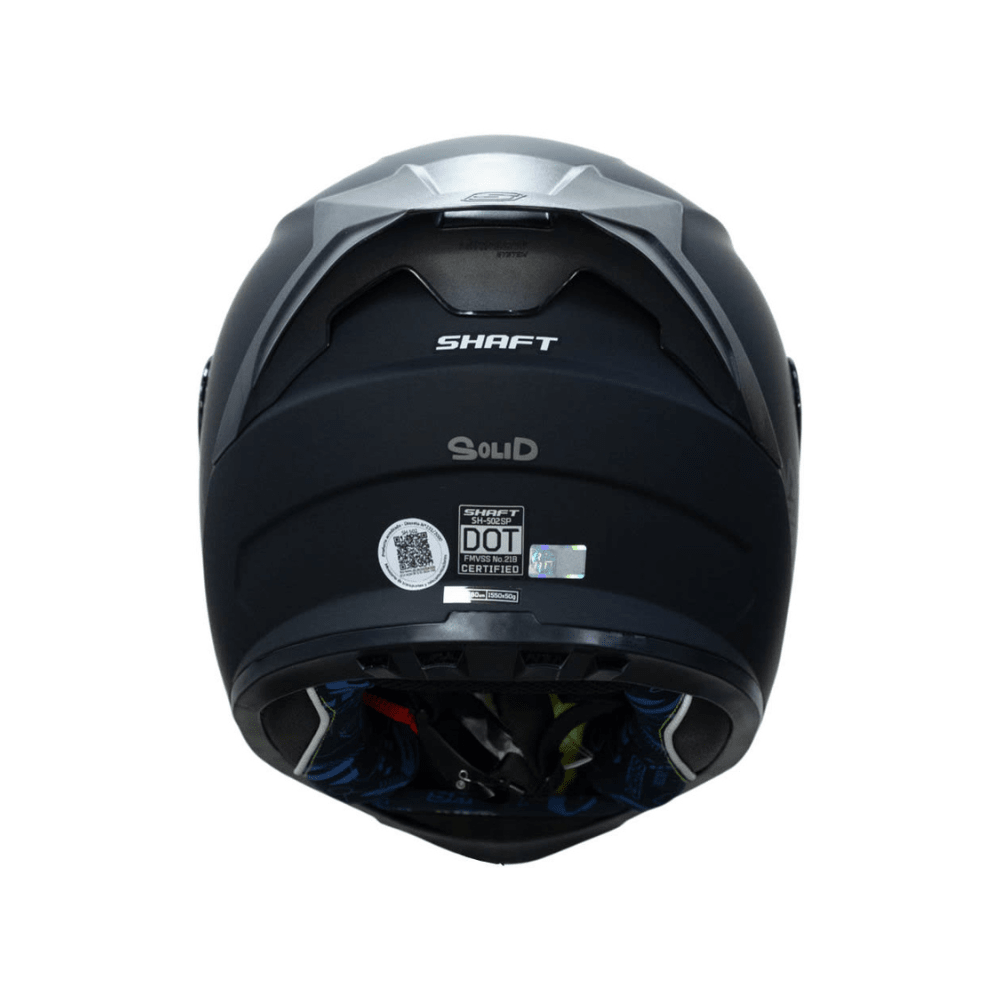CASCO SHAFT 502SP SOLID NEGRO SILVER | CASCO INTEGRAL CERTIFICADO DOT ACREDITADO4