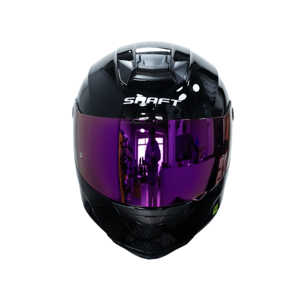 CASCO PARA MOTO SHAFT 502SP SOLID NEGRO MORADO3