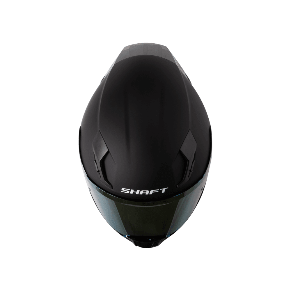 CASCO PARA MOTO SHAFT 562R SOLID NEGRO DORADO3
