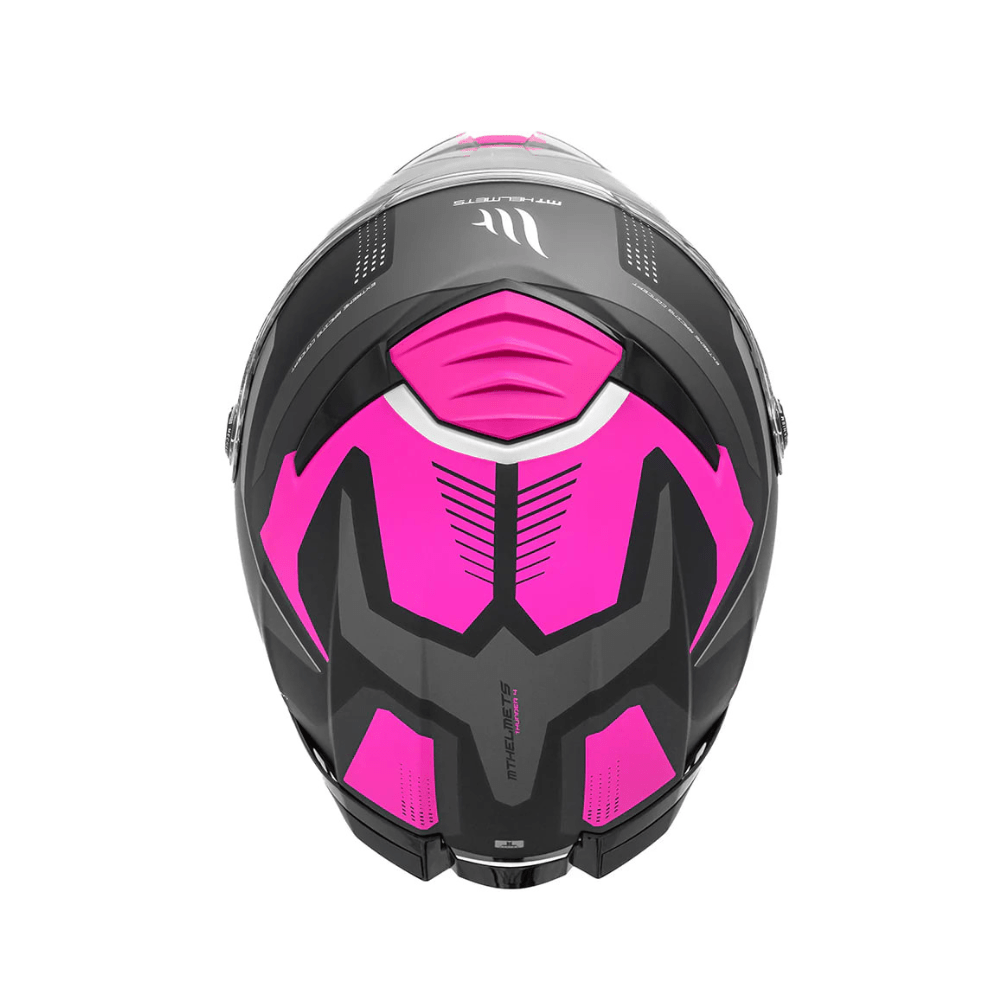 CASCO  PARA MOTO INTEGRAL MT HELMETS THUNDER 4 SV R8 ROSA MATE4