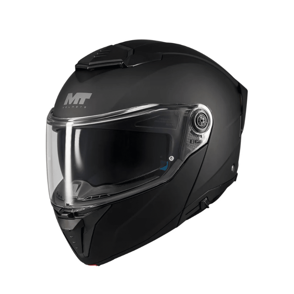 CASCO PARA MOTO MT HELMETS ATOM 2 SV NEGRO MATE1