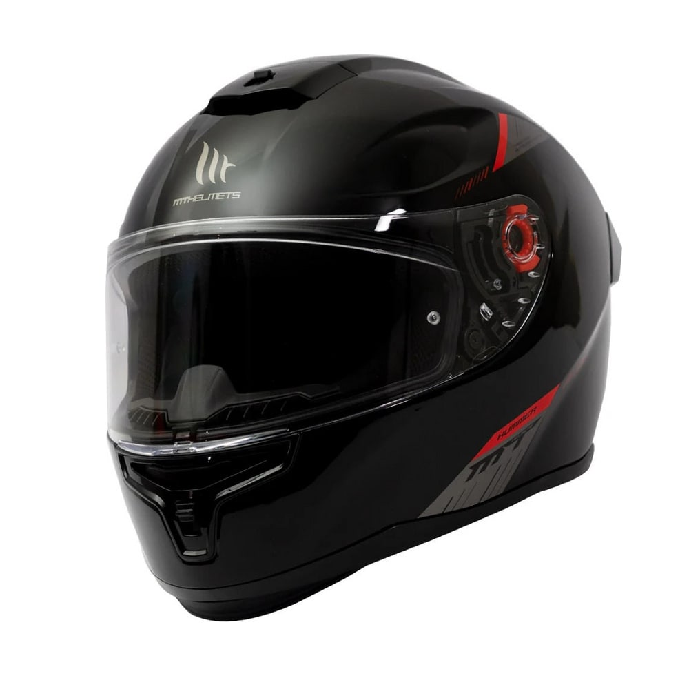 CASCO MT FF114 HUMMER SOLID A1 NEGRO BRILLO | EL CLÁSICO QUE NUNCA FALLA (VISOR OSCURO DE REGALO)1