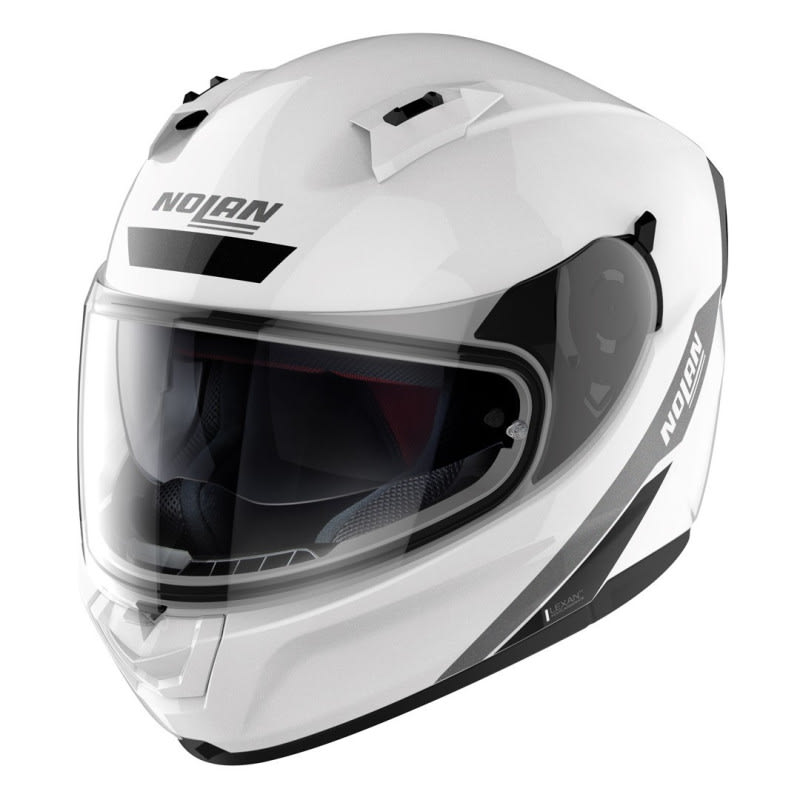 CASCO INTEGRAL NOLAN N60-6 STAPLE BLANCO NEGRO | RENDIMIENTO ITALIANO PARA CADA AVENTURA1