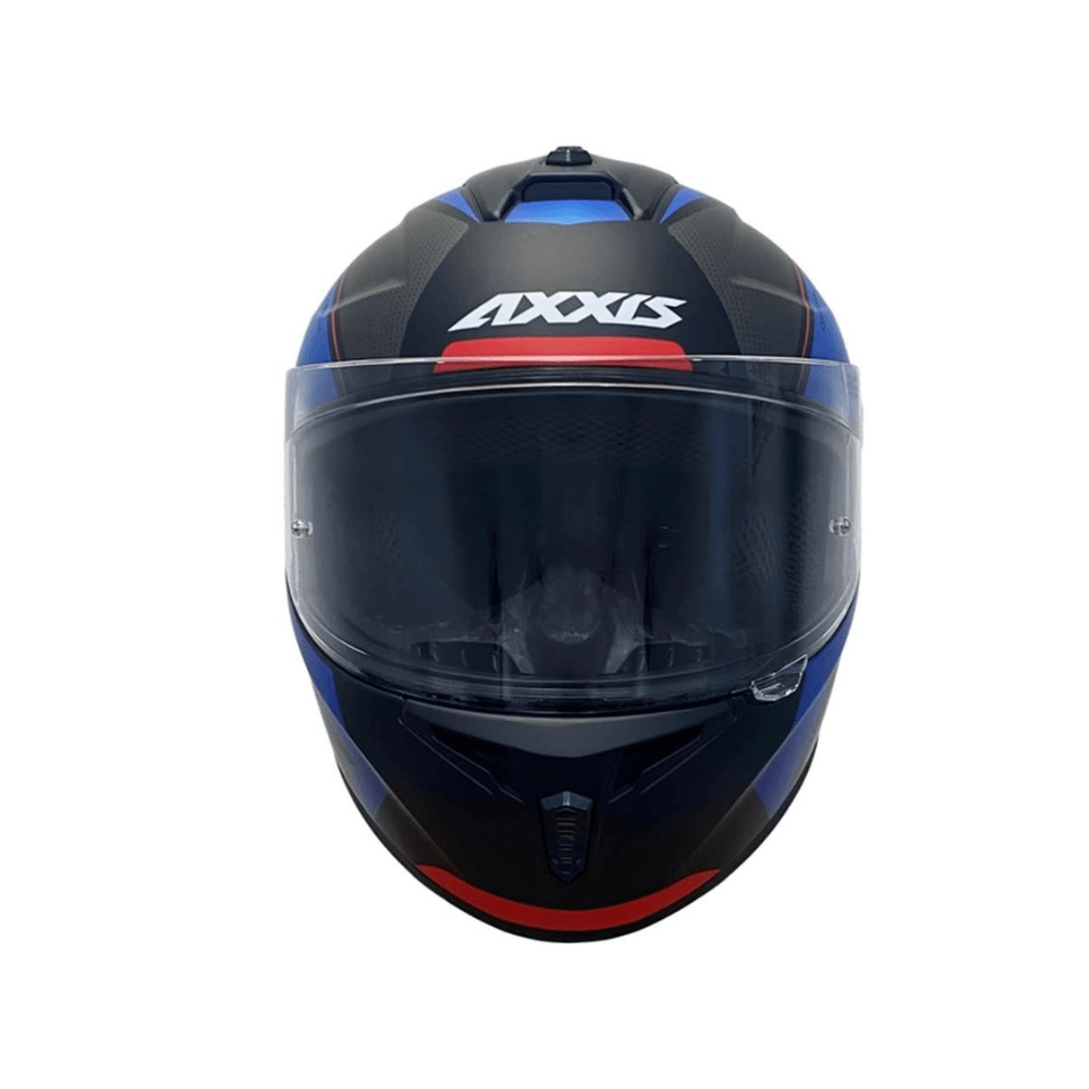 CASCO PARA MOTO AXXIS FF112D DRAKEN S GEAR E7 AZUL MATE5