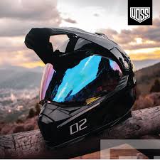 CASCO MOTO MULTIPROPÓSITO VOSS 601-D2 NEGRO MATE CERTIFICADO ECE 22.05 DOT | HOMOLOGADO CHILE3