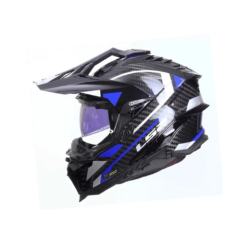 CASCO PARA MOTO LS2 MX701 EXPLORER C ADVENTURE MULTIPROPÓSITO AZUL2