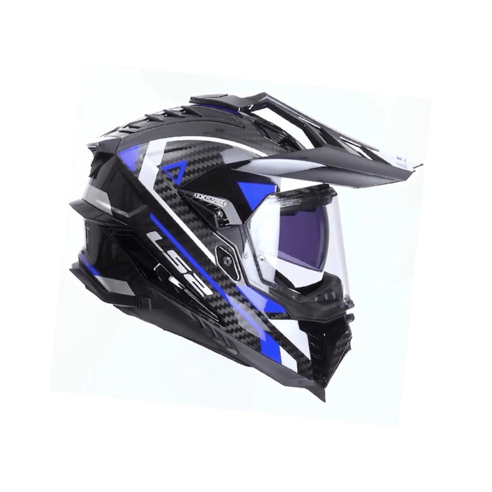CASCO PARA MOTO LS2 MX701 EXPLORER C ADVENTURE MULTIPROPÓSITO AZUL3