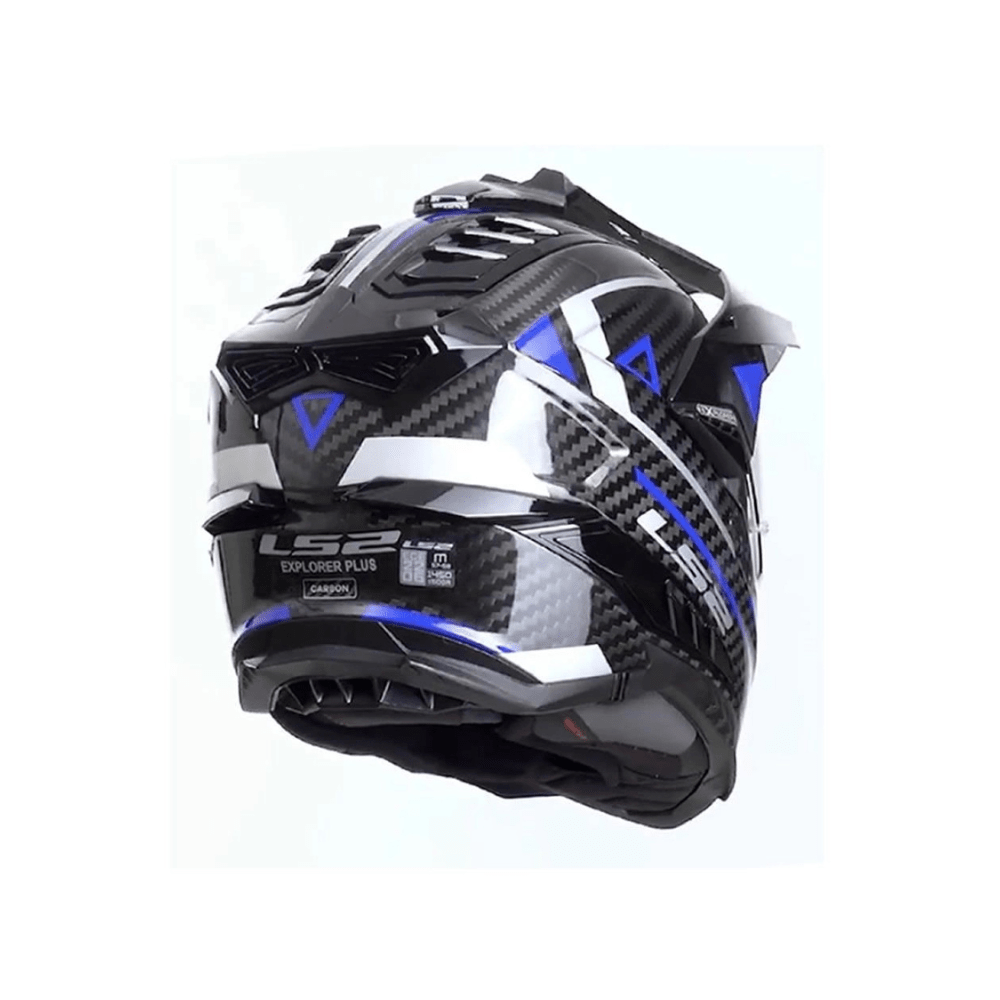 CASCO PARA MOTO LS2 MX701 EXPLORER C ADVENTURE MULTIPROPÓSITO AZUL4