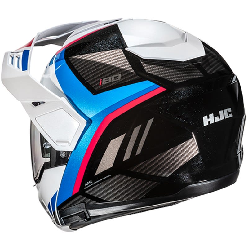 CASCO HJC I80 IMES MC1SF | CASCO ABATIBLE ADVENTURE CON VISOR SOLAR3