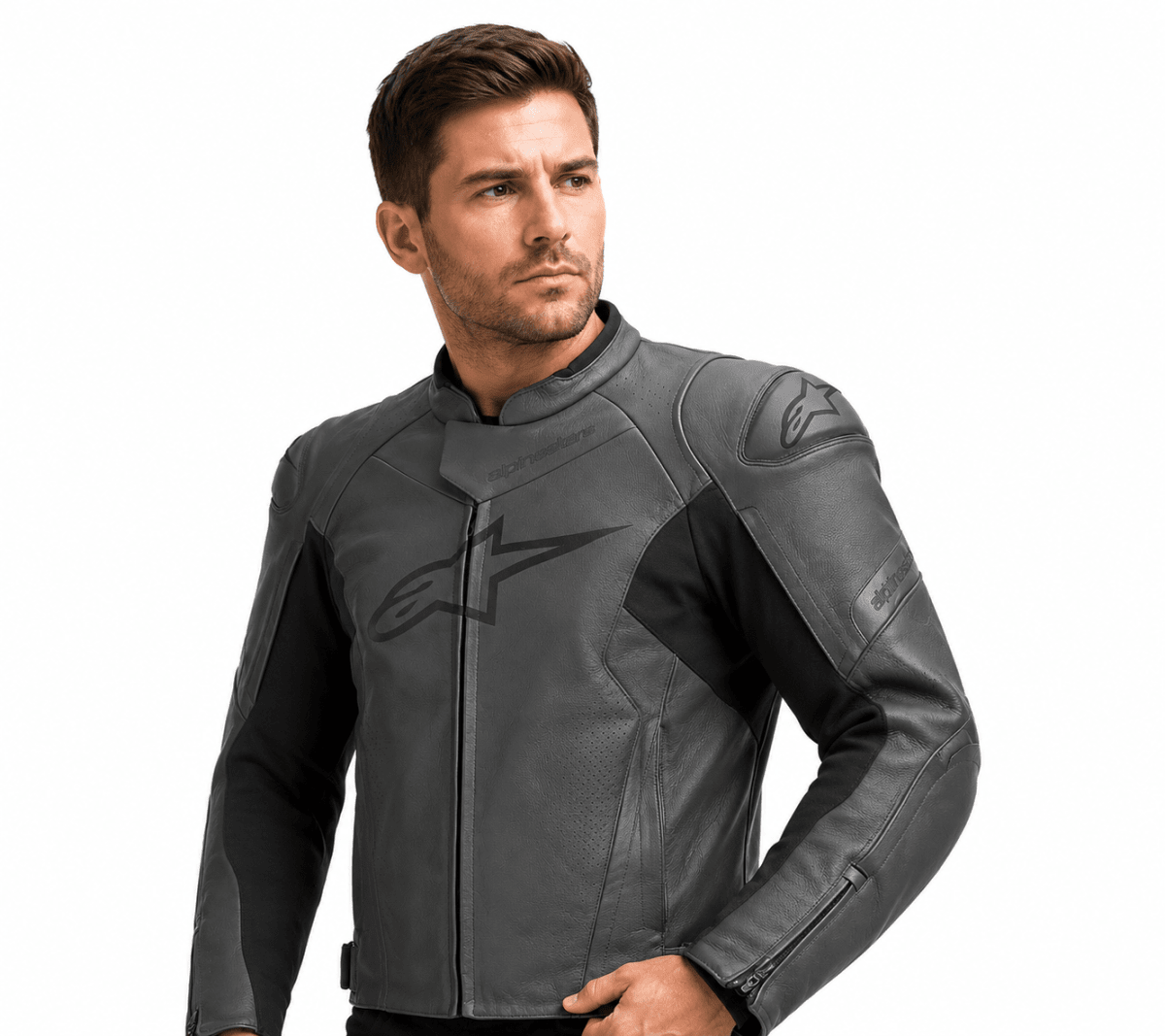 CHAQUETA ALPINESTARS FASTER V2 NEGRO NEGRO | ELEGANCIA DEPORTIVA CON PROTECCIÓN DE ALTO NIVEL2